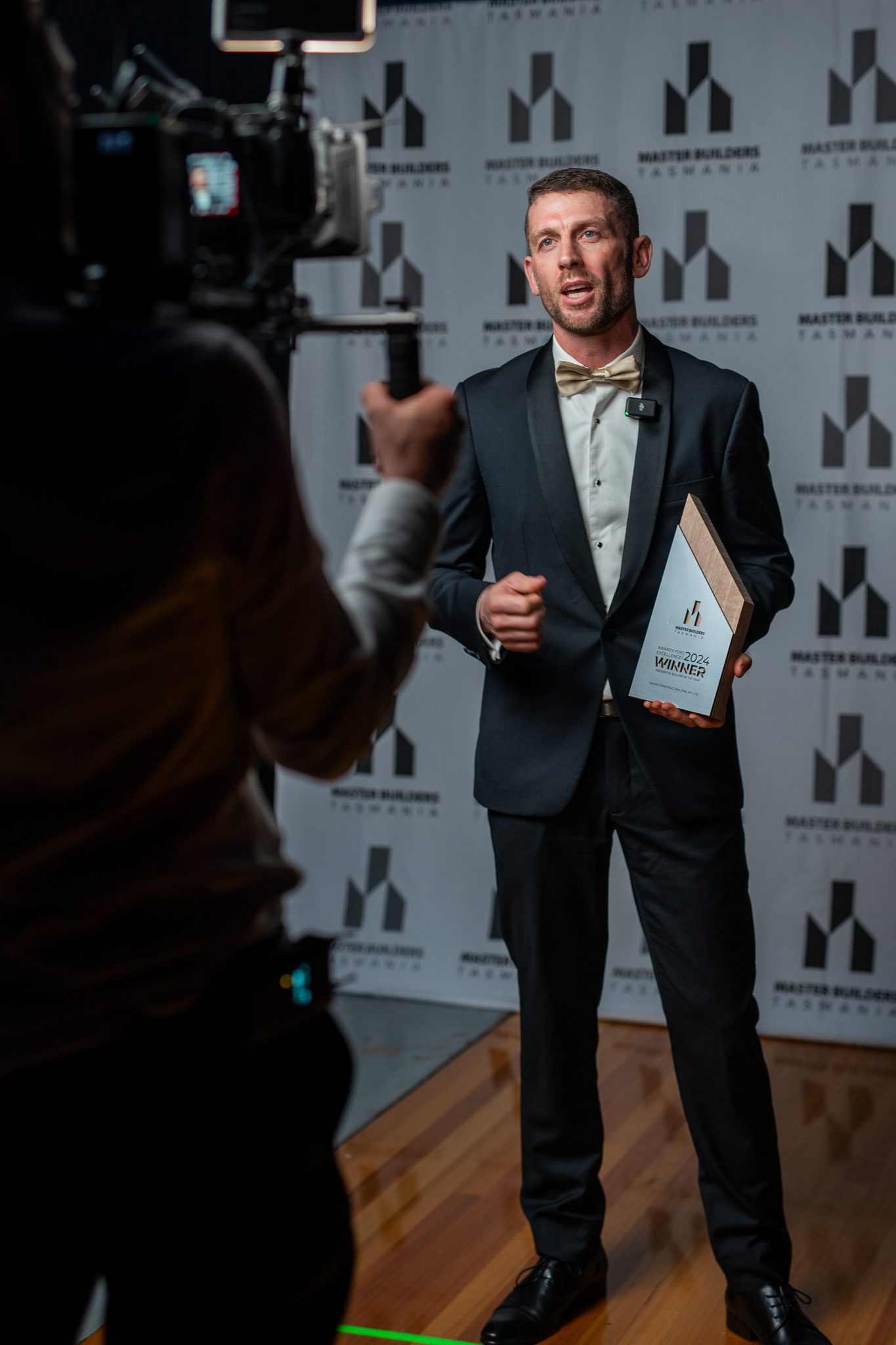 Davies Design & Construction at the 2024 Master Builders Tasmania Awards