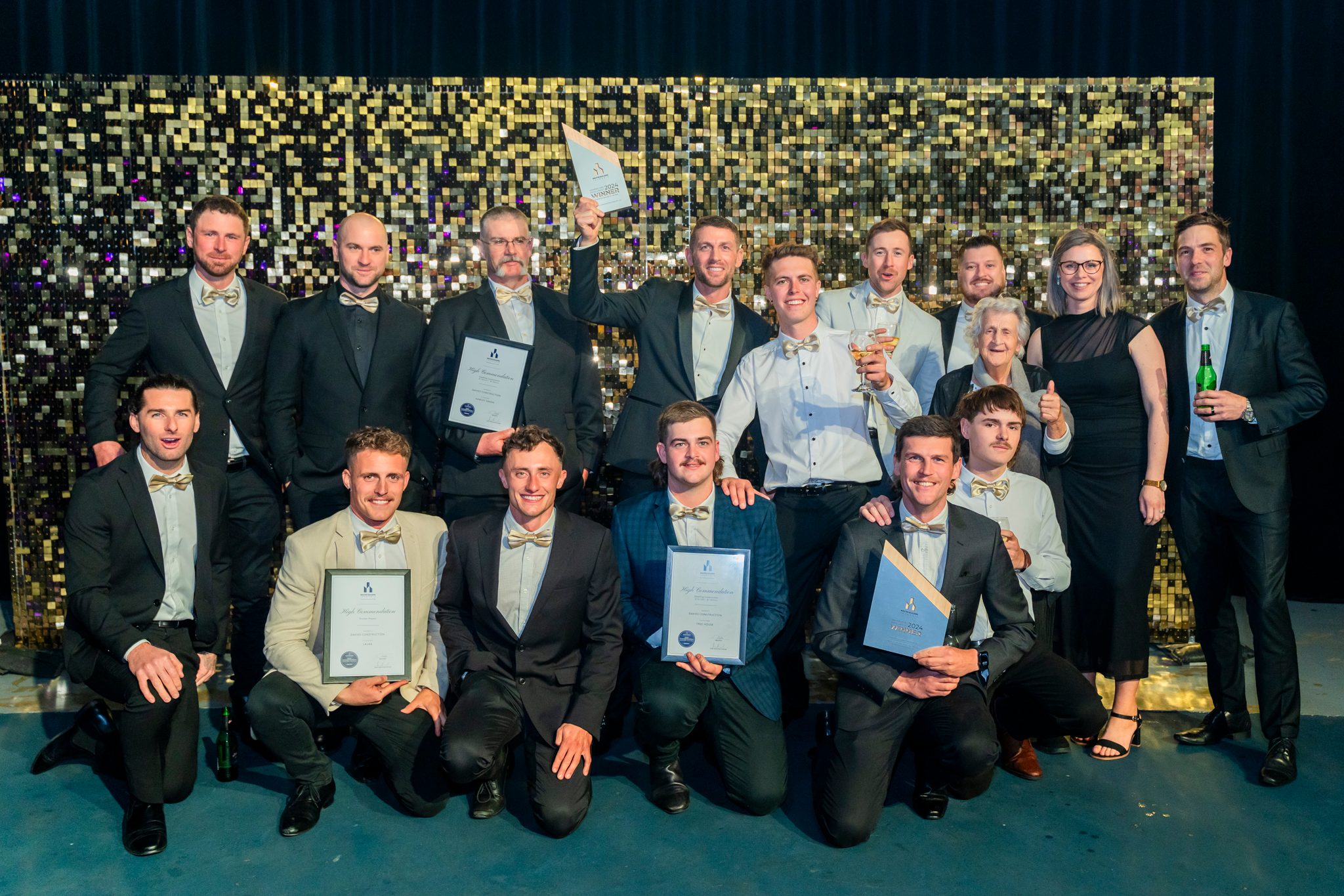 Davies Design & Construction at the 2024 Master Builders Tasmania Awards