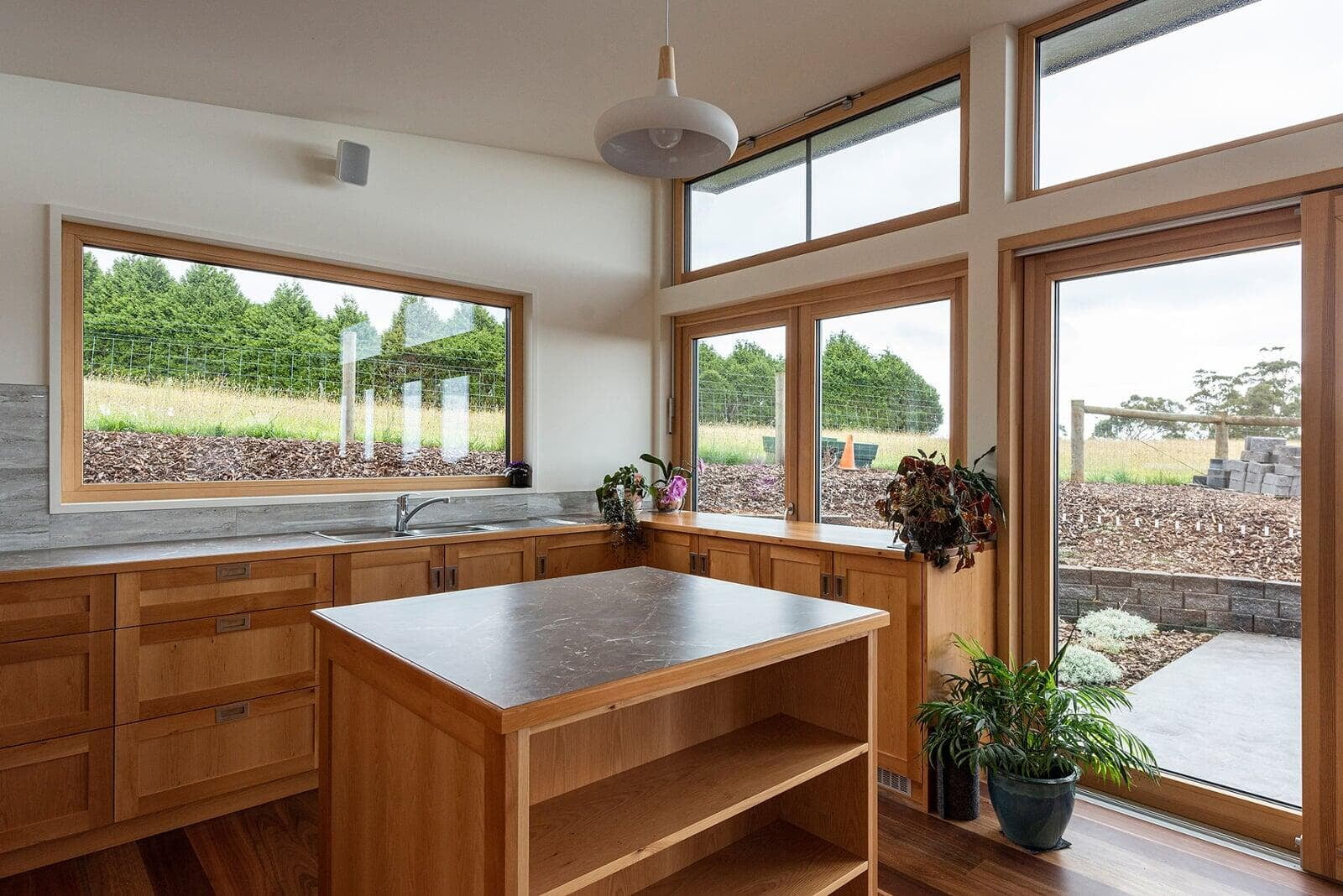 Passivhaus construction detail