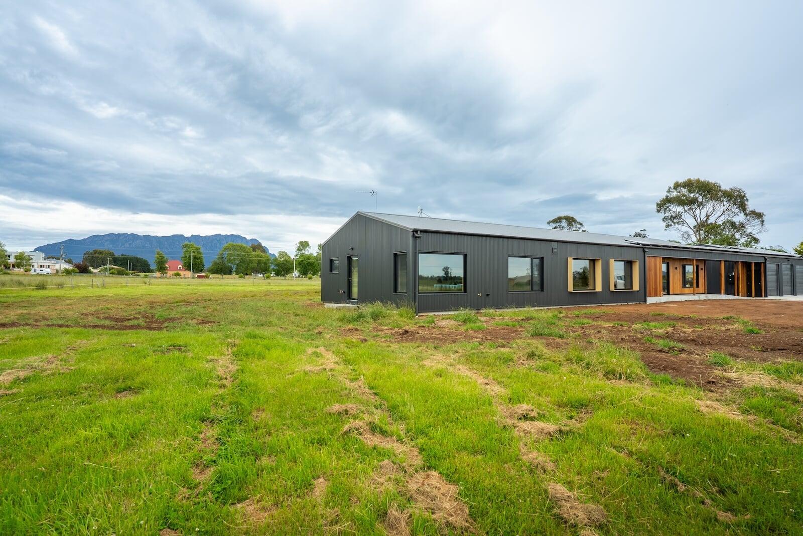 Passivhaus home built by Davies Design & Construction in Tasmania