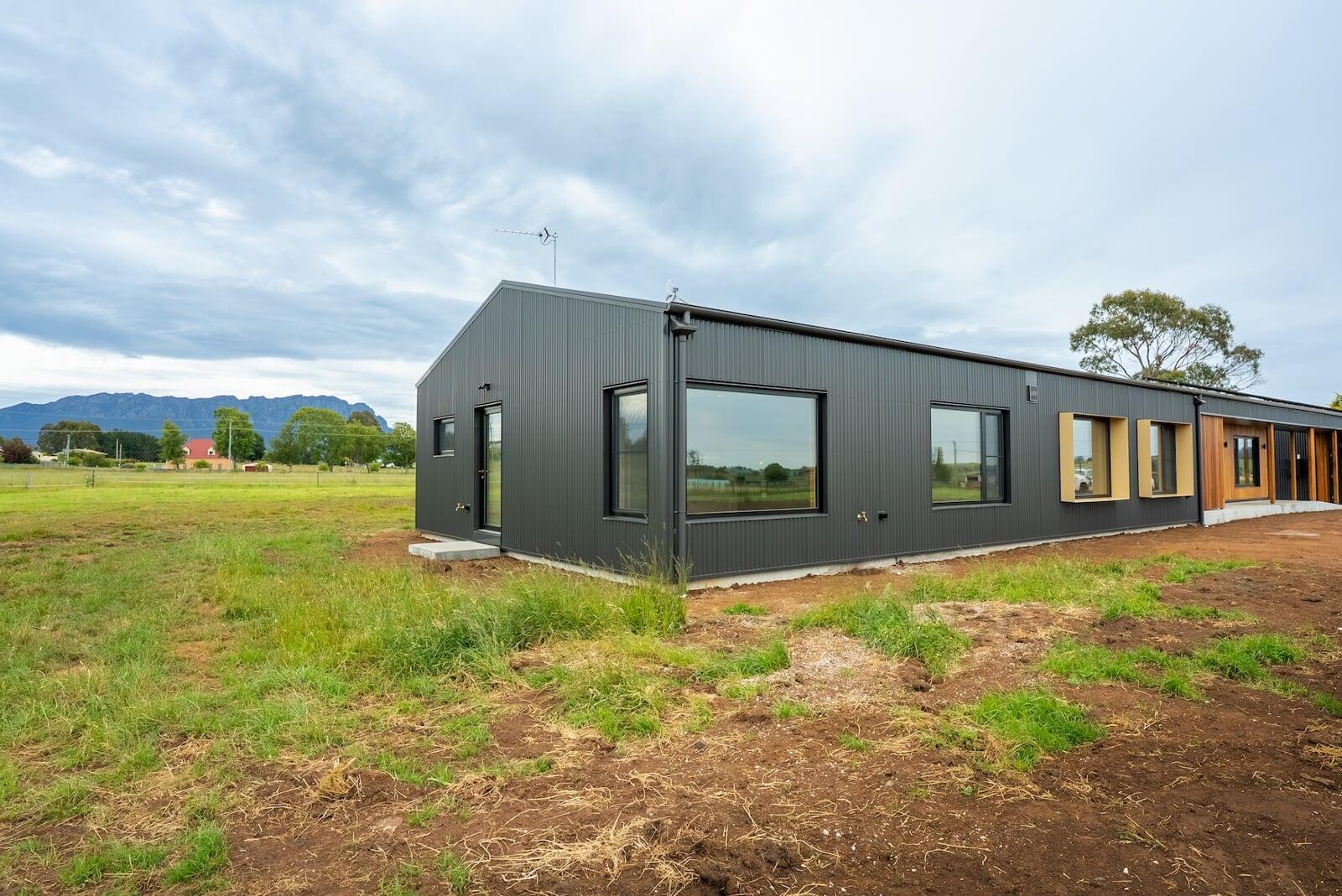 Lean construction site by Davies Design & Construction in Tasmania