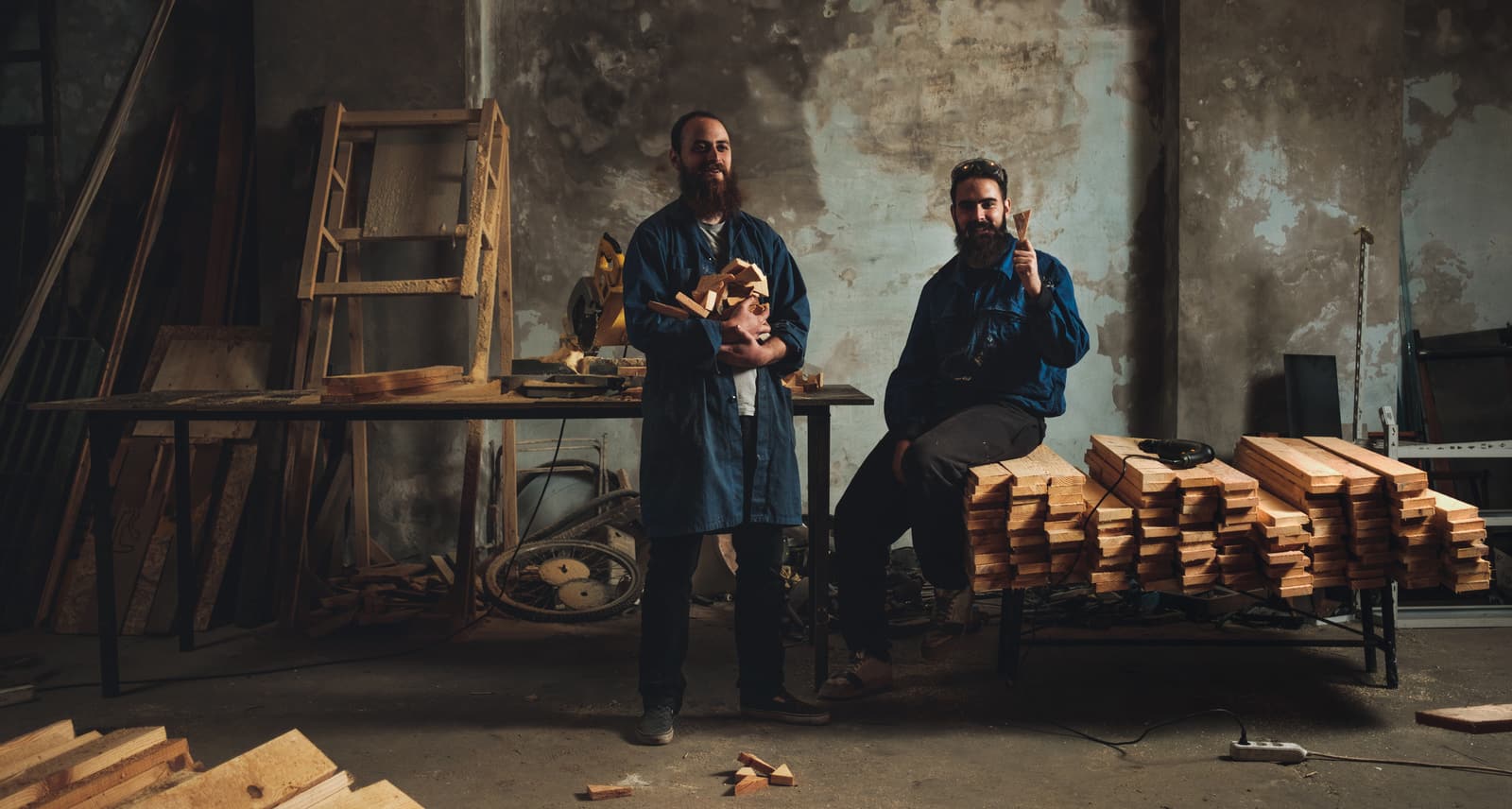 Davies carpenters at work